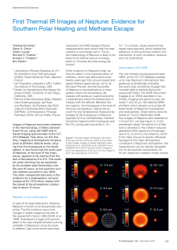 First Thermal IR Images of Neptune: Evidence for Southern Polar
