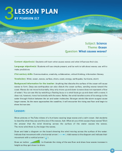 CLIL: Science (Ocean)