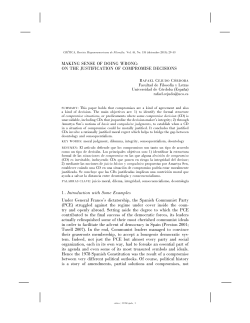 MAKING SENSE OF DOING WRONG