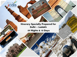 Delhi + Ladakh - iceGroupIndia