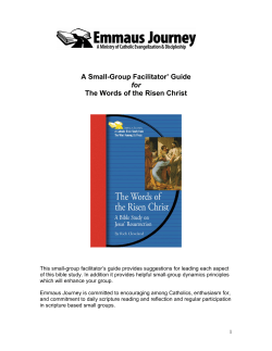 The Words of the - The Word Among Us