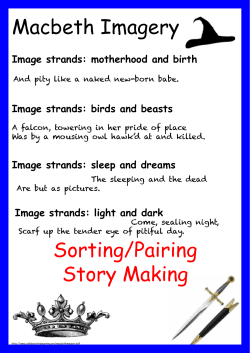 Macbeth Imagery - Collaborative Learning Project