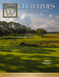 club times - Wexford Plantation