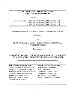 an emergency petition