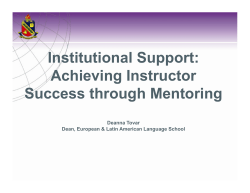 Mentor - UT College of Liberal Arts