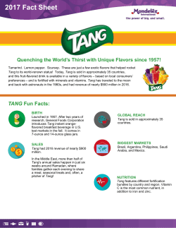 Tang - Mondelez International