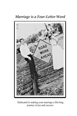 Marriage is a Four-Letter Word