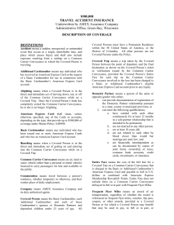 500000 TRAVEL ACCIDENT INSURANCE