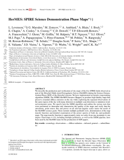 HerMES: SPIRE Science Demonstration Phase Maps