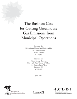 The Business Case for Cutting Greenhouse Gas Emissions