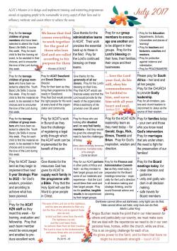 July 2017 - ACAT KZN