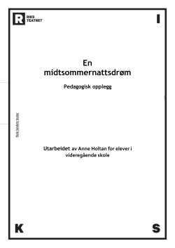 Last ned pdf - Riksteatret