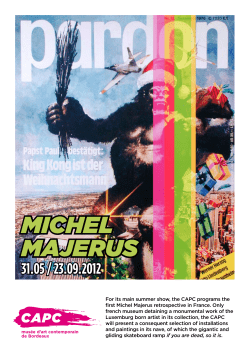 Michel Majerus - CAPC mus&eacute;e d`art contemporain de Bordeaux