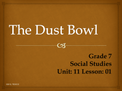 Grade 7 Social Studies Unit: 11 Lesson: 01