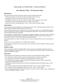 acrobat file - ANZAC Day Commemoration Committee