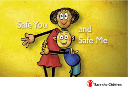 Safe You and Safe Me - SRSG on Violence Against Children