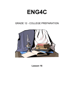 Lessons 16 - Durham District School Board