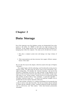 Data Storage