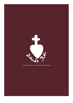 The Couer Chouan &ndash; the symbol of the `loyalist` clergy