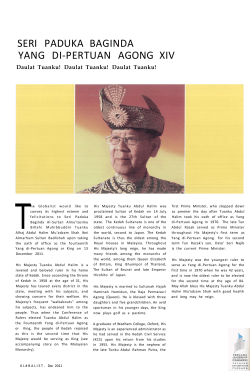seri paduka baginda yang di-pertuan agong xiv