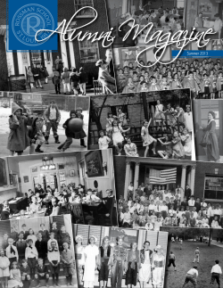 Summer 2013 - Rossman School