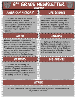 Students will take on the role of Alexander Hamilton or Thomas