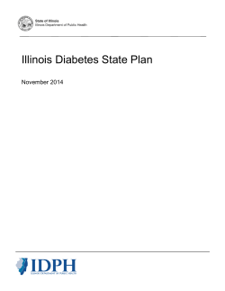 Illinois Diabetes State Plan