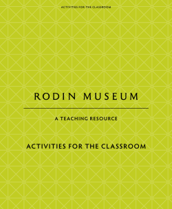 AcTiviTies foR The clAssRoom