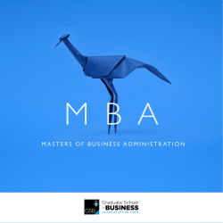 MBA Digital Brochure