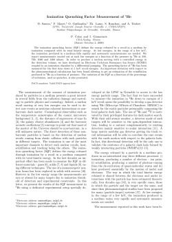 Ionization Quenching Factor Measurement of 4He - CEA-Irfu