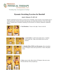 dynamic stretching exercises for baseball now!
