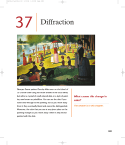 Diffraction - Elementary Level