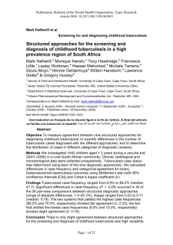 Int - World Health Organization