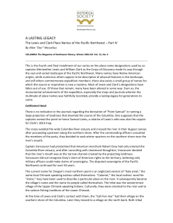 a lasting legacy - Washington State Historical Society