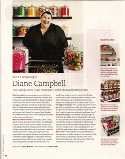Diane Campbell - The Candy Store