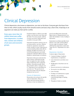 Clinical Depression