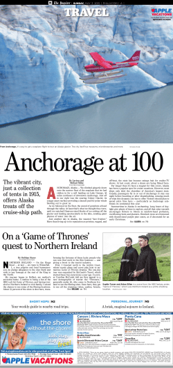 Anchorage offers Alaska treats off the cruise-ship path