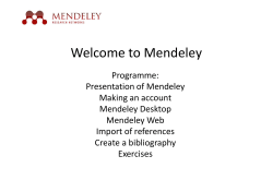 Mendeley - KUB - Frederiksberg