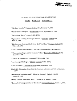 - Tuskegee University Archives Repository