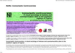 NeMe: Iconoclastic Controversies
