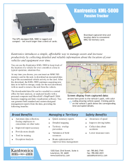 Brochure - Kantronics
