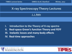 Theory of X-Ray Absorption