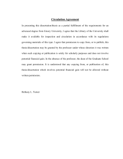 Dissertation - Emory University