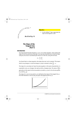 Exploring Math wth the CellSheet App - TI Education