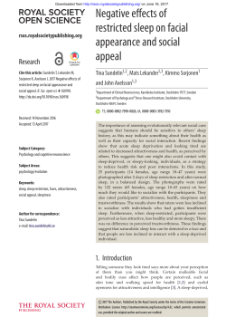 Downloaded - Royal Society Open Science
