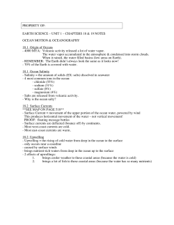 ES Unit 1 Chapter 18+19 - Ridgefield School District