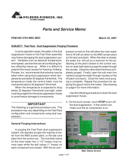 KPI PSM 003 0703 MSC MSC Fast Pack. Dust - KPI-JCI