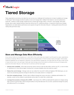 Tiered Storage