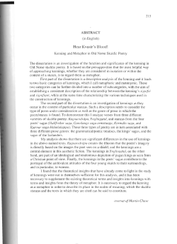 Hear Kvasir`s Blood!