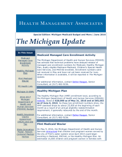 The Michigan Update - Health Management Associates